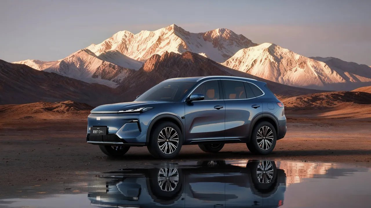 Geely Starship 7 EM-i — الواجهة الأمامية