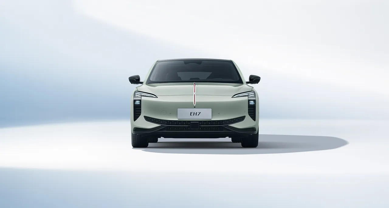 Hongqi EH7 600 Pro — الواجهة الأمامية