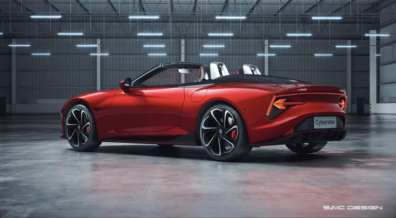 MG Cyberster 501 RWD — تفاصيل السيارة