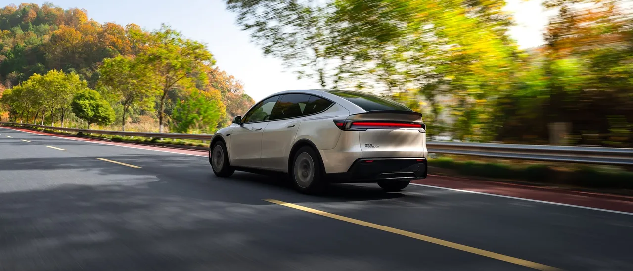 Tesla Model Y L (6-seat) — الواجهة الخلفية