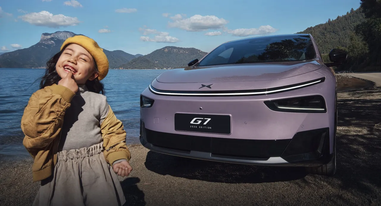 XPeng G7 — التصميم الجانبي